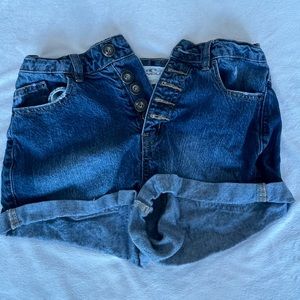 O’neill Vintage Dark Washed Jean Shorts